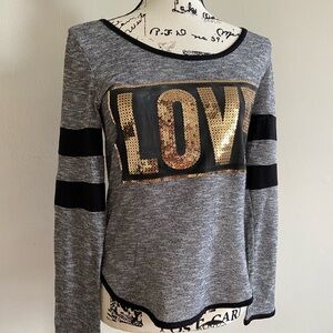 Thin Long Sleeve LOVE Shirt